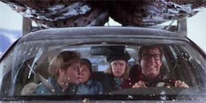 Christmas Vacation driving
