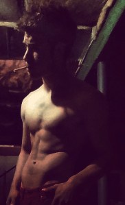 18 year old Colby McWilliams was the original model for "Raef." He still is a fan of his "killer turned savior" character.