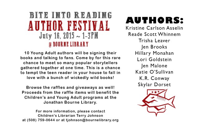 Bourne event postcard side 2